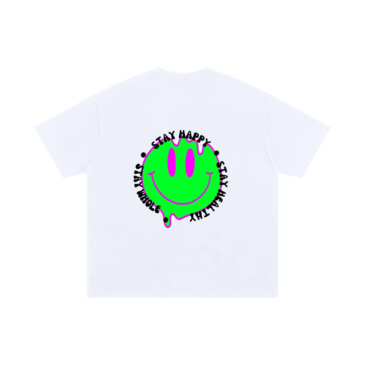 Happy, Healthy, Whole Oversized Tee